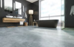 Кварцевый SPC ламинат Fargo Stone Дымчатый Меланит 61S455