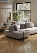 Кварцевый SPC ламинат Fargo Bevel Parquet Дуб Севилья 33-2105